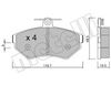 комплект спирачно феродо, дискови спирачки