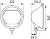Hella Fahrscheinwerfer LED - 1F8 016 797-011