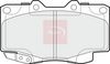 APEC Brake Pad Set, disc brake PAD1600