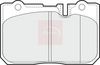 APEC Brake Pad Set, disc brake PAD1049