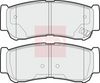 APEC Brake Pad Set, disc brake PAD1568