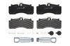 BREMBO Brake Pad Set, disc brake P A6 528S