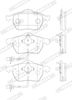 Ferodo Brake Pad Set, disc brake FDB1717