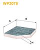 Фильтр салона WIX FILTERS WP2075