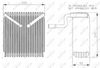 NRF Evaporator, air conditioning 36043
