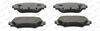 Комплект тормозных колодок, дисковый тормоз FERODO FDB4700 (25878, 25879, 25880)