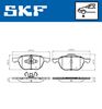 комплект спирачно феродо, дискови спирачки