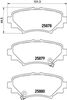 Комплект гальмівних колодок, дискове гальмо BREMBO P 49 049 (25879, 25880, 25878, D1729 8953)