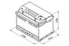 Bosch Starter Battery 0 092 S50 070