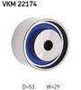 SKF Deflection Pulley/Guide Pulley, timing belt VKM 22174