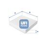 Фильтр салона UFI 53.039.00