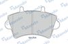 Комплект тормозных колодок, дисковый тормоз MANDO MBF015025
