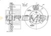 Тормозной диск BREMSI CD7042V (DBB042V)
