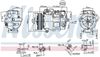 Nissens Compressor, air conditioning 890739