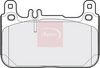 APEC Brake Pad Set, disc brake PAD2053