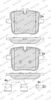 Ferodo Brake Pad Set, disc brake FDB5362