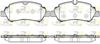 Комплект гальмівних колодок, дискове гальмо ROADHOUSE 21605.00 (PSX2160500, 29356, 29357, D1775-9005)
