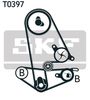 SKF Water Pump & Timing Belt Set VKMC 93011