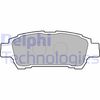Комплект гальмівних колодок, дискове гальмо DELPHI LP1710 (23646, 23647, 23648, D995-7895)