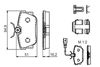 Bosch Brake Pad Set, disc brake 0 986 494 529