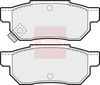 APEC Brake Pad Set, disc brake PAD611