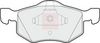APEC Brake Pad Set, disc brake PAD1254