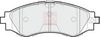 APEC Brake Pad Set, disc brake PAD1122