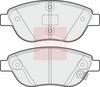 APEC Brake Pad Set, disc brake PAD2000