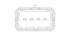 NGK NTK MAF sensor EPBMWT4-A008H (90627)