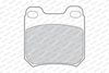 комплект спирачно феродо, дискови спирачки