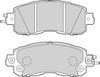 комплект спирачно феродо, дискови спирачки