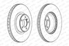 Ferodo DDF2086C-1 Brake Disc