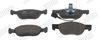 Комплект тормозных колодок, дисковый тормоз JURID 571883J (21928, 21927)