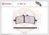 BREMBO Brake Pad Set, disc brake 07BB3792