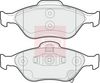 APEC Brake Pad Set, disc brake PAD1543