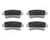 Комплект тормозных колодок, дисковый тормоз JAPANPARTS PP-W06AF
