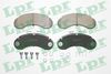 Комплект гальмівних колодок, дискове гальмо LPR 05P415 (20934, 21573, 20933, 05P415)