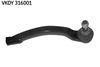 Наконечник поперечной рулевой тяги SKF VKDY 316001