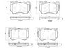 BREMBO Brake Pad Set, disc brake P 50 180