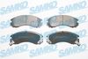 Sada brzdových destiček, kotoučová brzda 5SP578