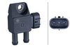 HELLA Sensor, exhaust pressure 6PP 358 392-171