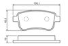 Bosch Brake Pad Set 0 986 494 452 (0986494452)