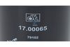 Palivový filtr 17.00065