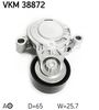 SKF Tensioner Pulley, V-ribbed belt VKM 38872