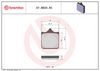 BREMBO Brake Pad Set, disc brake 07BB33RC