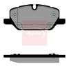 APEC Brake Pad Set, disc brake PAD2538