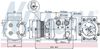 Nissens Compressor, air conditioning 89071