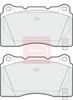 APEC Brake Pad Set, disc brake PAD1391