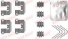 Комплектуючі, колодки дискового гальма QUICK BRAKE 109-0117