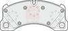 APEC Brake Pad Set, disc brake PAD1670B